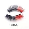 25mm mink lashes color false eyelashes thick and exaggerated eyelash personality fake lashe beauty eye lash extension makeup set