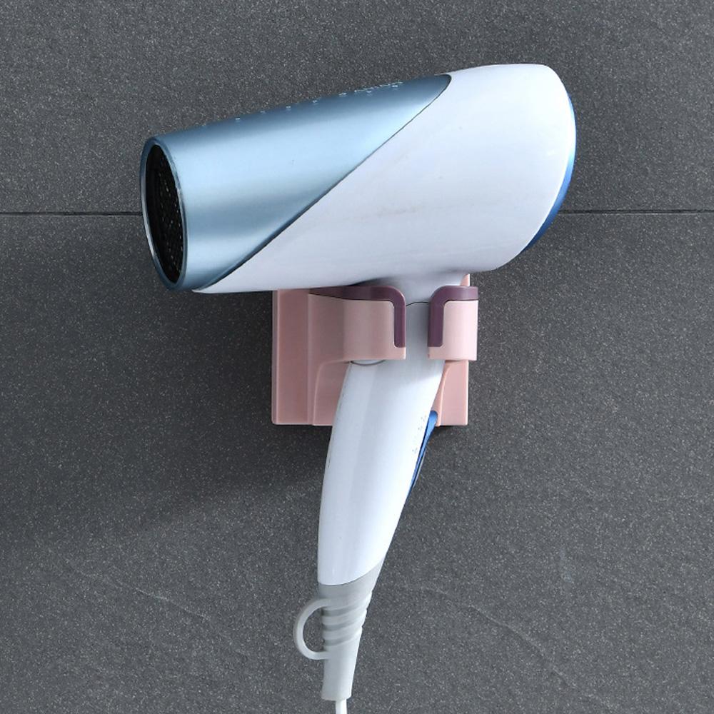 High Quality Bathroom Stand Wall Mounted Wall Shelf Hairdryer Holder Storage Rack Hanger