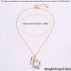 Stainless Steel My Little Angel Book Necklace for Granddaughter My Brave Boy Grandson Book Pendant Son Daughter Necklace Jewelry