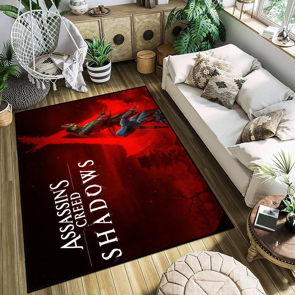 Game A-Assassin-s Creed Shadowss Small Carpet Bedside Kitchen Bath Living Home House Bedroom Floor Mat Doormat Rug Decoration
