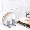 Storage Rack Shelf Kitchen Dish Plate Pot Cover Drying Drain Holder Plastic