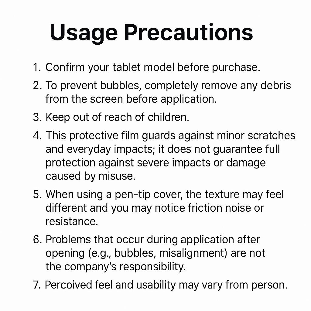 Vyrobeno v Koreji Daiso Ochranná fólie na displej s papírovým povrchem pro iPad Mini