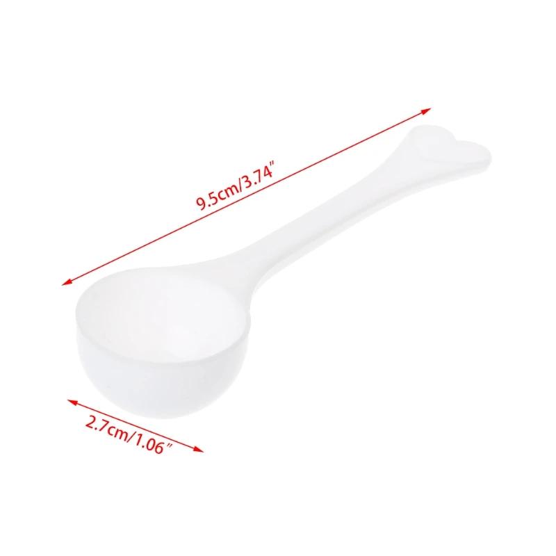 Measuring Spoon Coffee Protein Milk Powder Scoop Spoon Kitchen Tools Milk Powder Spoon Plastic Protein Powder Quantitative Spoon