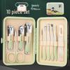 HANDUNYOU Guochao Panda Ensemble de 10 coupe-ongles