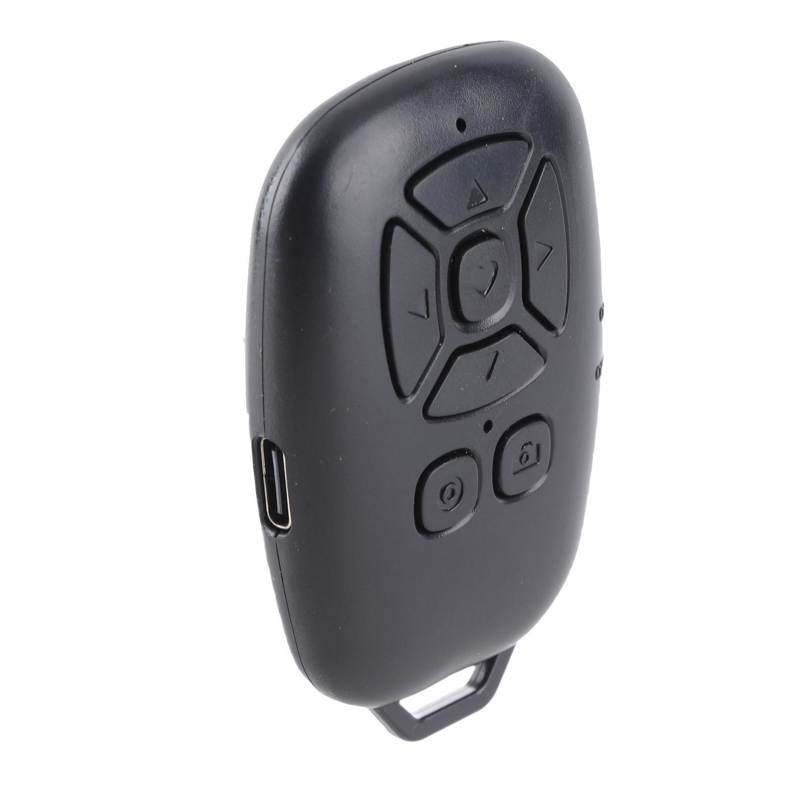 

Bluetooth 5.0 Пульт Дистанционного Управления Беспроводной Пульт Управления Камерой Для Селфи Фото Видео Черный