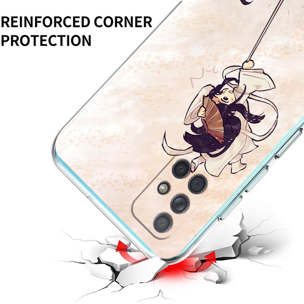 Phone Case for Samsung Galaxy A13 A51 A71 A21S A12 A11 A31 A52 A41 A23 A53 A73 A32 5G A03S Cover Heaven Official's Blessing