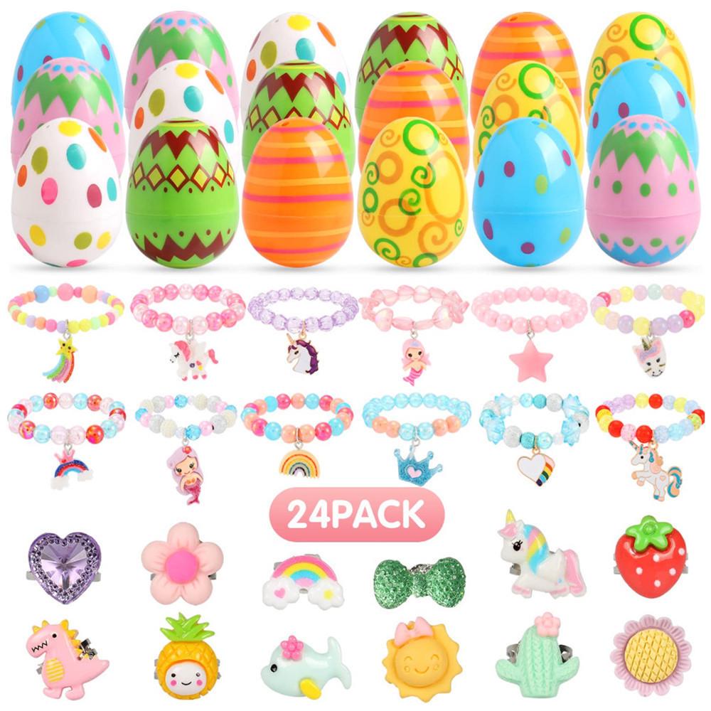 Children's DIY Bunny Car Easter Egg Set - Easter Toy & Gashapon Gifts 2026