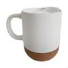 Coffee Mug Big Comfortable Handle Matte Xmas Present Ceramic Tea Cup for Men Husband