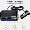 Car  Socket, 2-hole Car Charger 80W Fast Charging Splitters Adapter Cord for 12V-24V Trucks SUV
