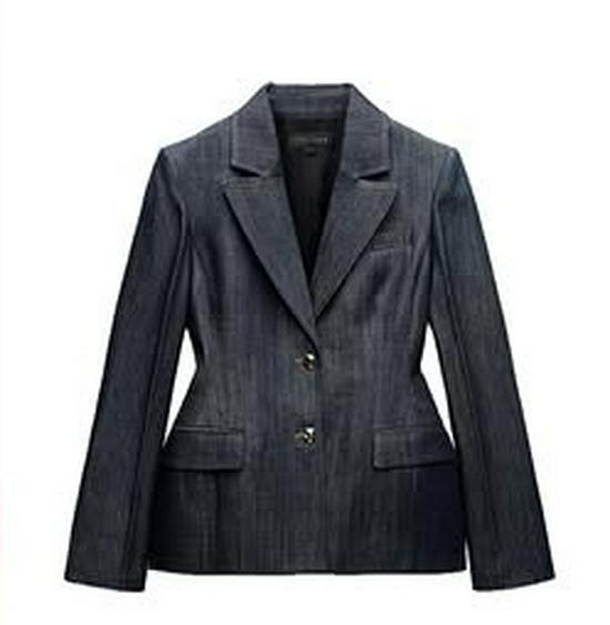 2025 Chic European & American Cross-Border Denim Suit: Elegant Lapel Waist-Cinching Slimming Three-Piece Set
