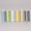 Colorfast Handmade 400-Yd Hand Sewing Thread: 6 Spools of 402 Colored Polyester Threads