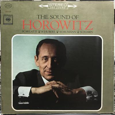 LP Record VLADIMIR HOROWITZ, DOMENICO SCARLAT - The Sound Of Horowitz MS6411 Columbia Master 1977 US Classical Used