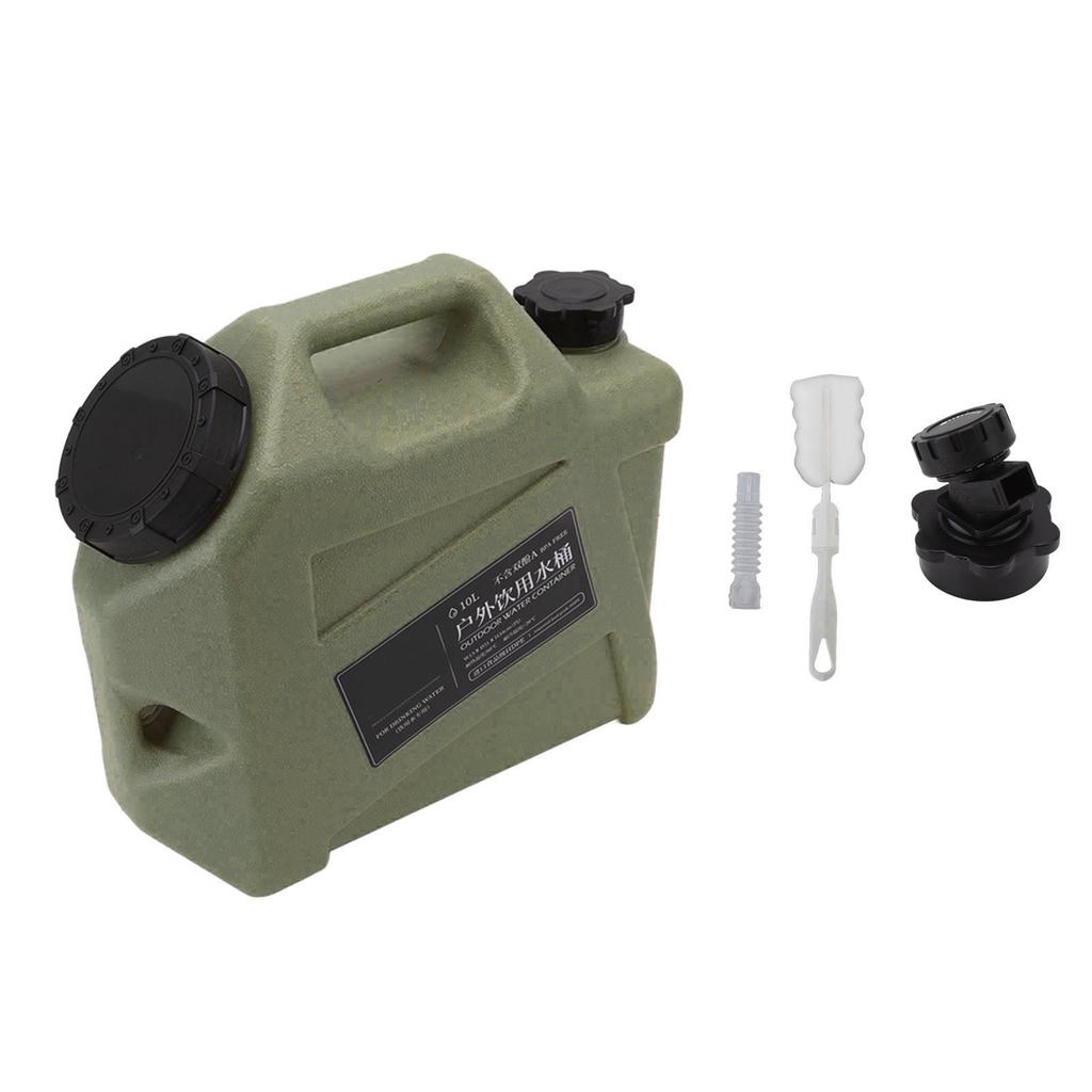 Shine Trip 10L Portable Water Storage Bucket Multifunction Household Water Container with Spigot