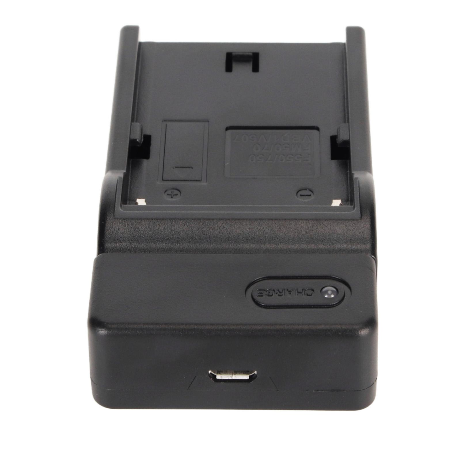 

Зарядное устройство для аккумулятора камеры USB 5 В Портативное зарядное устройство для цифрового аккумулятора камеры для аккумулятора F970 F960 F770 F750 F550 F570