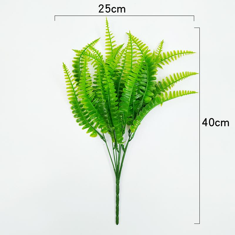 Künstliche Efeutute Grünpflanzen: Einzelstiel-Blumenarrangement für Wohnzimmer-Wanddeko