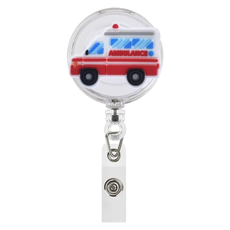 1pc Health Care Retractable Badge Reel Clips for Nurse Doctor Hospital Medical Workers Kawaii Business Card Holder Accessories