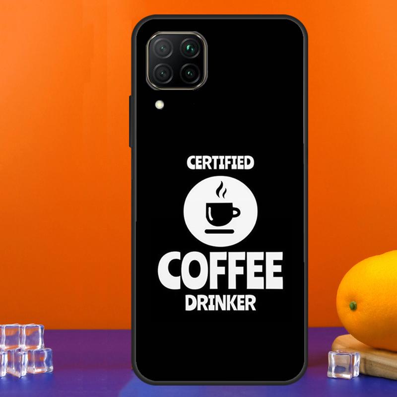 Coffee Caffeine Lover For Huawei Nova 12s 12i 11i 8i 9 10 SE Y91 Y90 Y60 Y70 Y72 Y61 P20 P40 Lite P30 P60 Pro Case