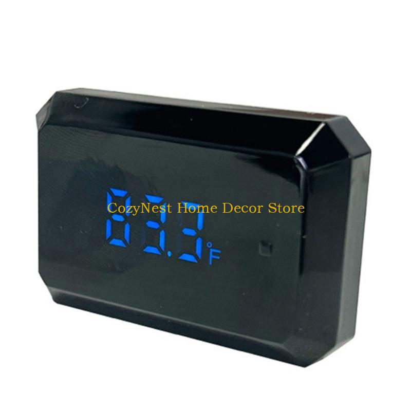 92MF Aquarium LED Thermometers Cordless Digital Aquarium Thermometers No Wire Water Temperature