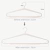Multi-functional 360° Rotating Telescopic Clothes Hanger Plastic Plastic Towel Hanger Folding Quilt Hanger Laundry Room