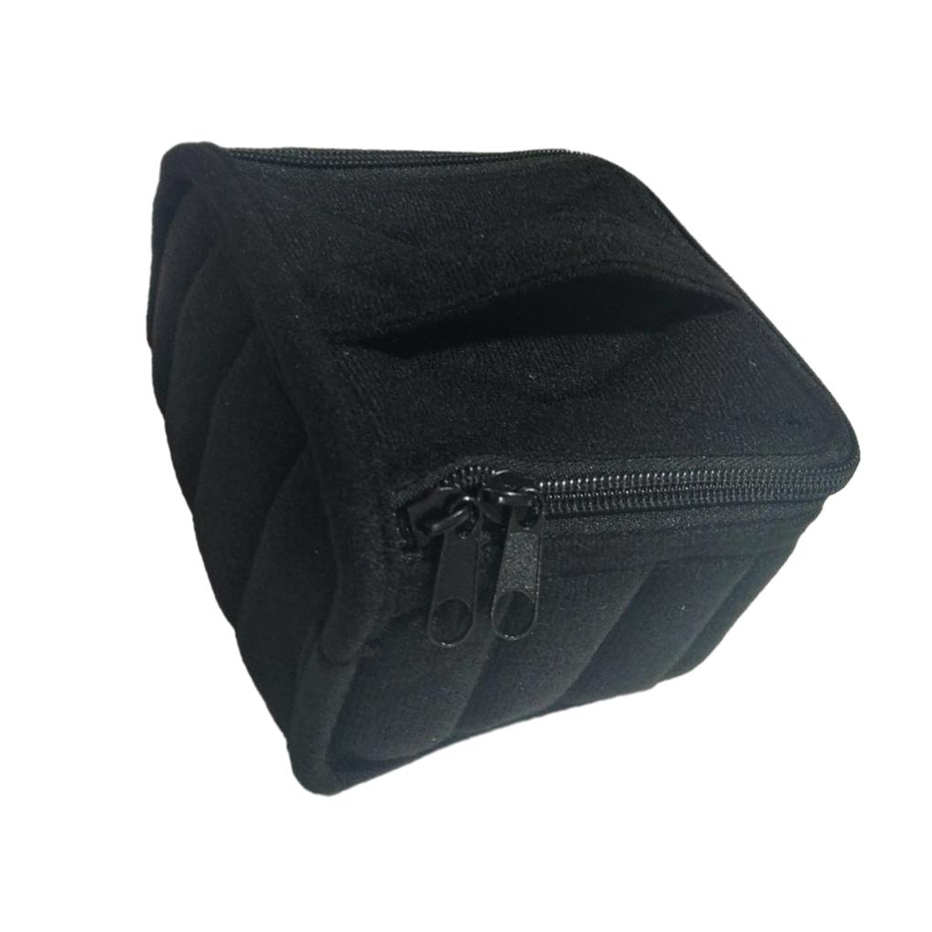 Pouzdro na 16 lahviček esenciálních olejů Krabička na parfémy Cestovní držák na lahvičky Taška na skladování laku na nehty a make-upu Hladký zip