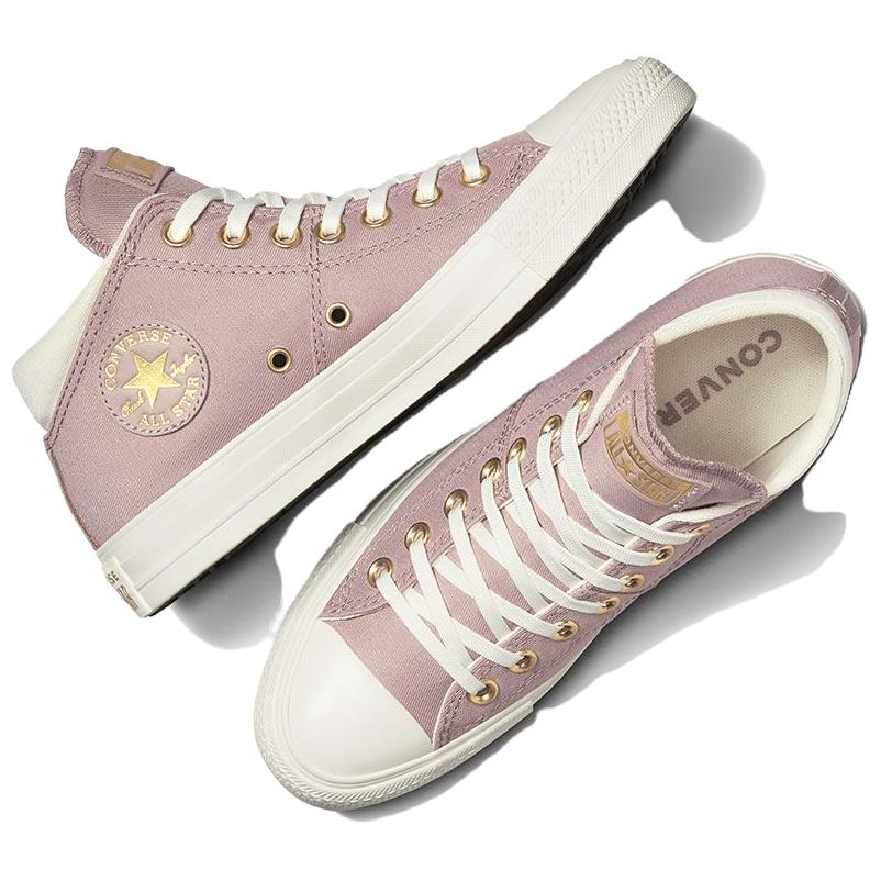 Converse Chuck Taylor All Star Comfortable and Stylish Mid-Top Canvas Shoes for Women in Pink