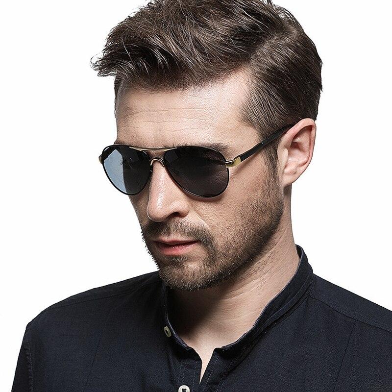 Fashion Pilot Sunglasses For Men Polarized Photochromic Day Night Driving Glasses Women Chameleon Goggles Unisex Sonnenbrille
