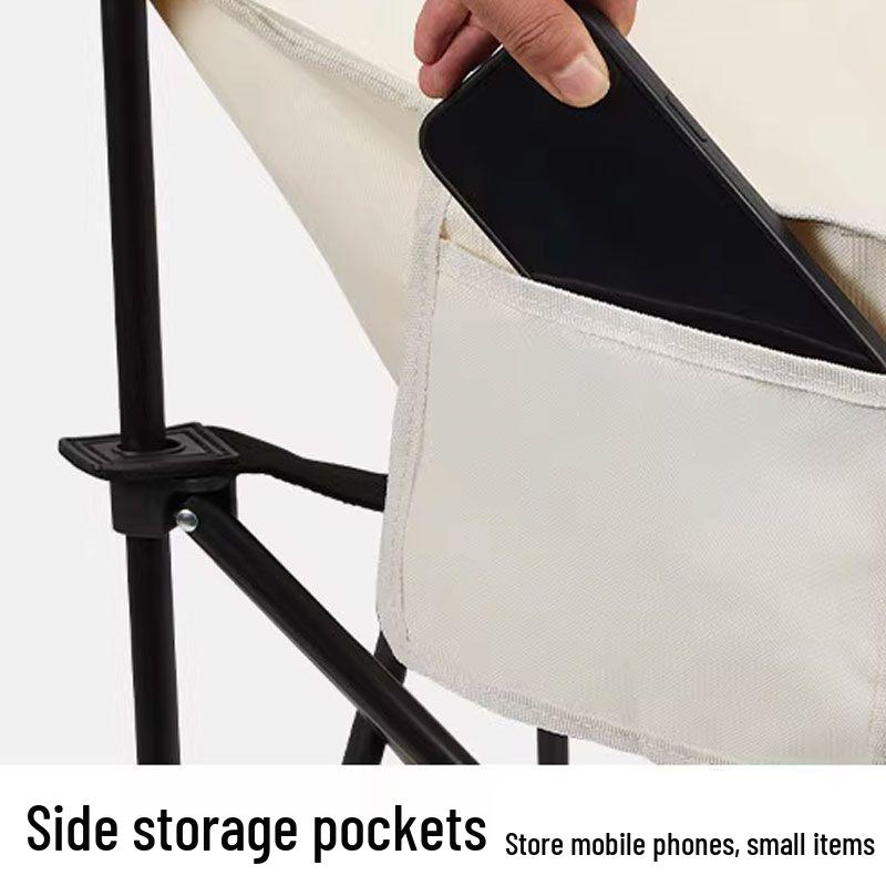 Moon Outdoor Portable Folding Chair for Camping, Picnic, and Fishing
