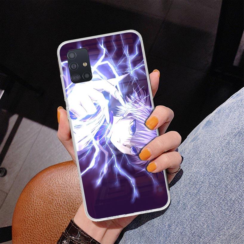 Killua Hunter X Handyhülle Für Samsung Galaxy A52 A32 A22 A12 A51 A31 A50S A30S A20S A10S Note 20 Ultra 10 Plus S10 A72 A71 Gala