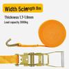 Heavy-Duty Ratchet Tie-Down Strap