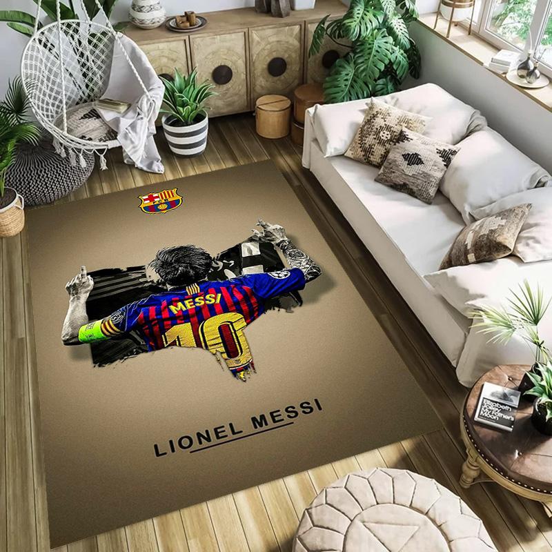 Lionel Messi: FC Barcelona Legend carpet Doormat Home Decor Fashion Office chair cushion Doormat
