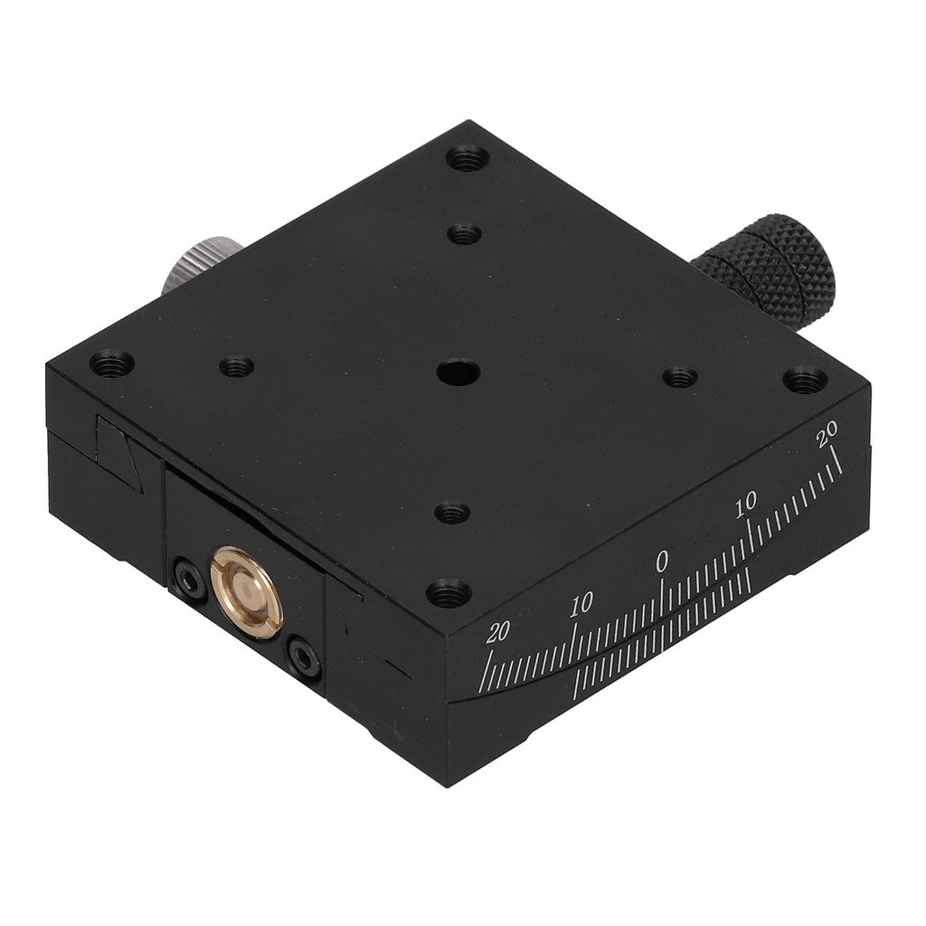 Dovetail Linear Stage Linear Stage Goniometer Turbine Worm Dovetail Fine‑Tune Manual  HXV‑A60 60x60mm Linear Stage