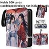 400 szt./900 szt. Album na karty Książka Anime Błogosławieństwo Niebiańskich Urzędników Kolekcja Kart Zamek na Zamki Binder na Karty Kolekcjonerskie Prezent dla Dzieci
