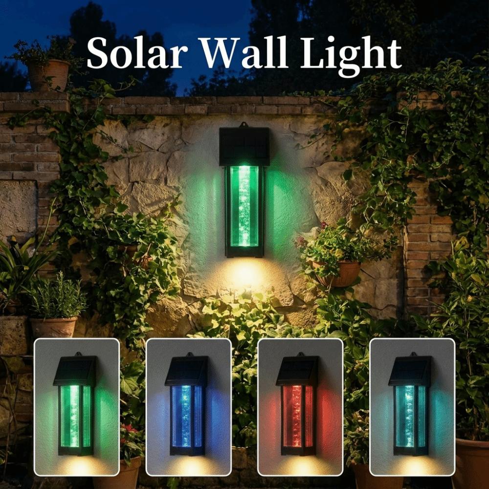 Ultra Bright Solar Wall Light Wireless Solar Street Floodlight for Front Door Garden