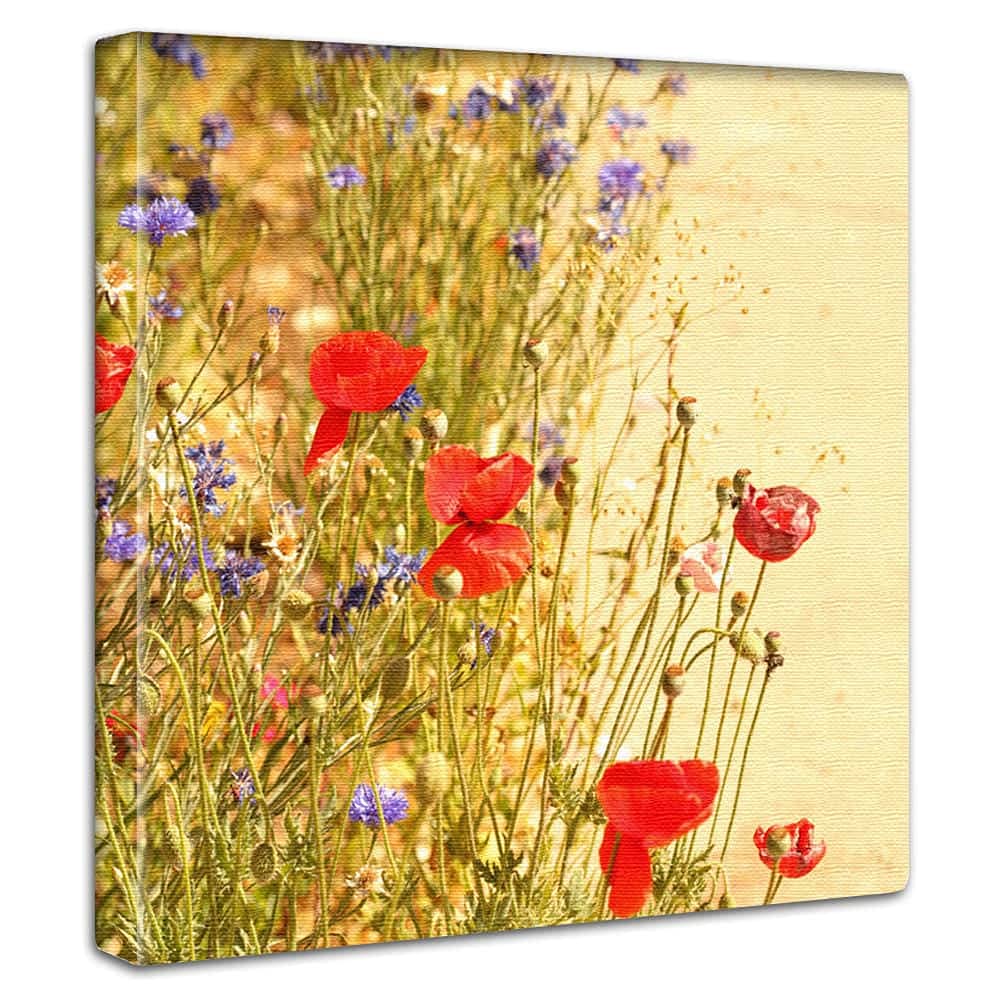 Art Deli Flowers Fabric Wall Art Panel pho-0065-L, 57 x 57 cm