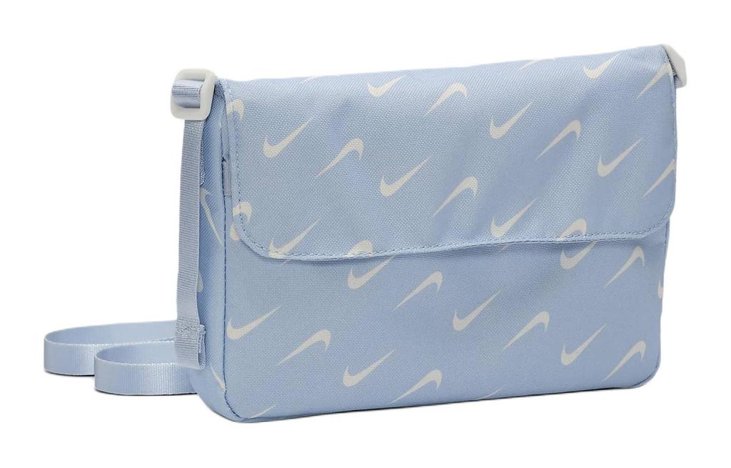 Nike Borsa Sportiva in Poliestere, Borsa a Spalla, Borsa a Tracolla da Donna Azzurro Chiaro FN0938-440
