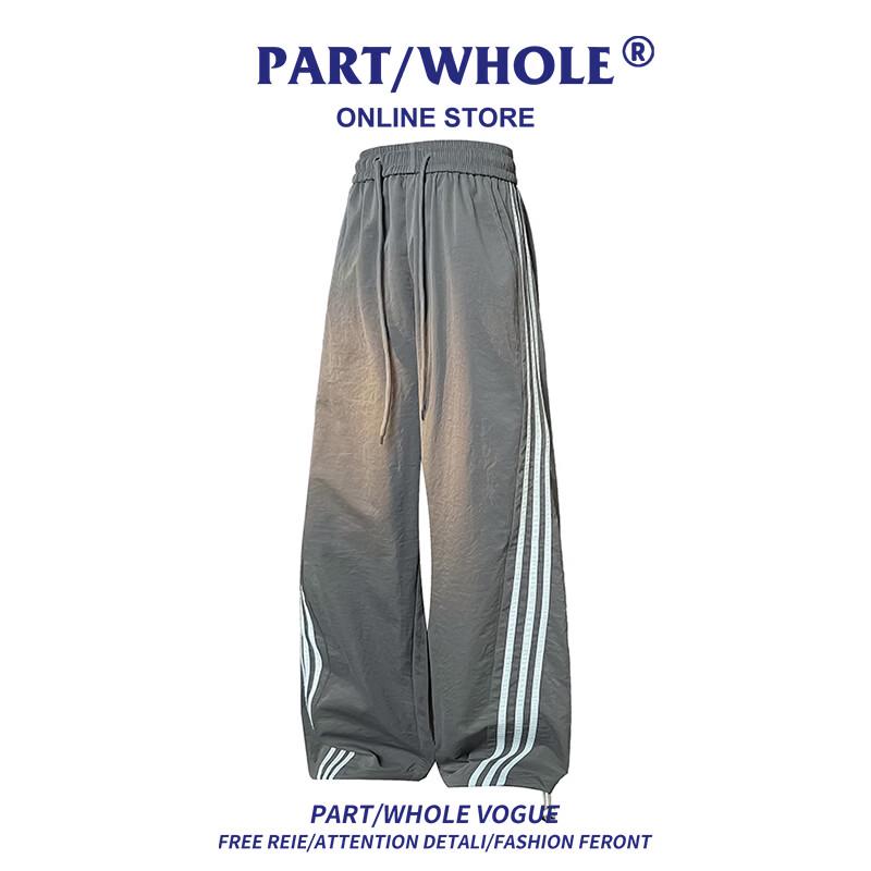 

Men s Relaxed Fit 3-Stripe Parachute Cargo Pants L