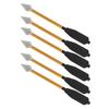 6Pcs   Arrows Double Screw Fixing Aluminum Alloy Shooting Bow Arrows Archery Accessory 6.75in