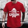 The Groom's Crew Y2k Tops Single Farewell Bachelor Stag Party Streetwear Team Groom Squad Best Man T Shirt Friends Wedding Tees