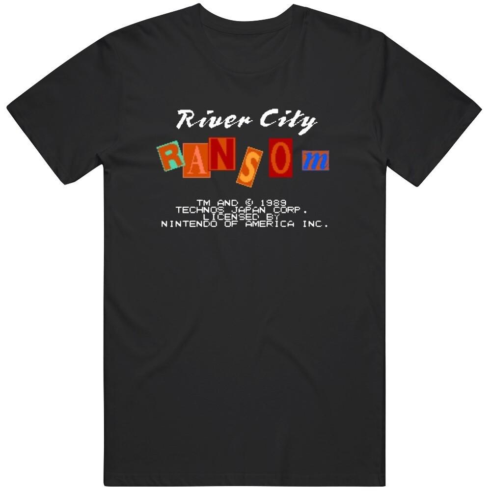 River City Ransom Starting Screen Retro NES Video Game Fan  T Shirt Unisex T-Shirt XL