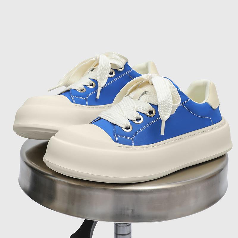 Neue Leinenschuhe mit dicker Sohle und Höhenverstärkung sind atmungsaktiv, bequem, lässig, modisch und vielseitig farblich passend. Lässige Schuhe 30309-J