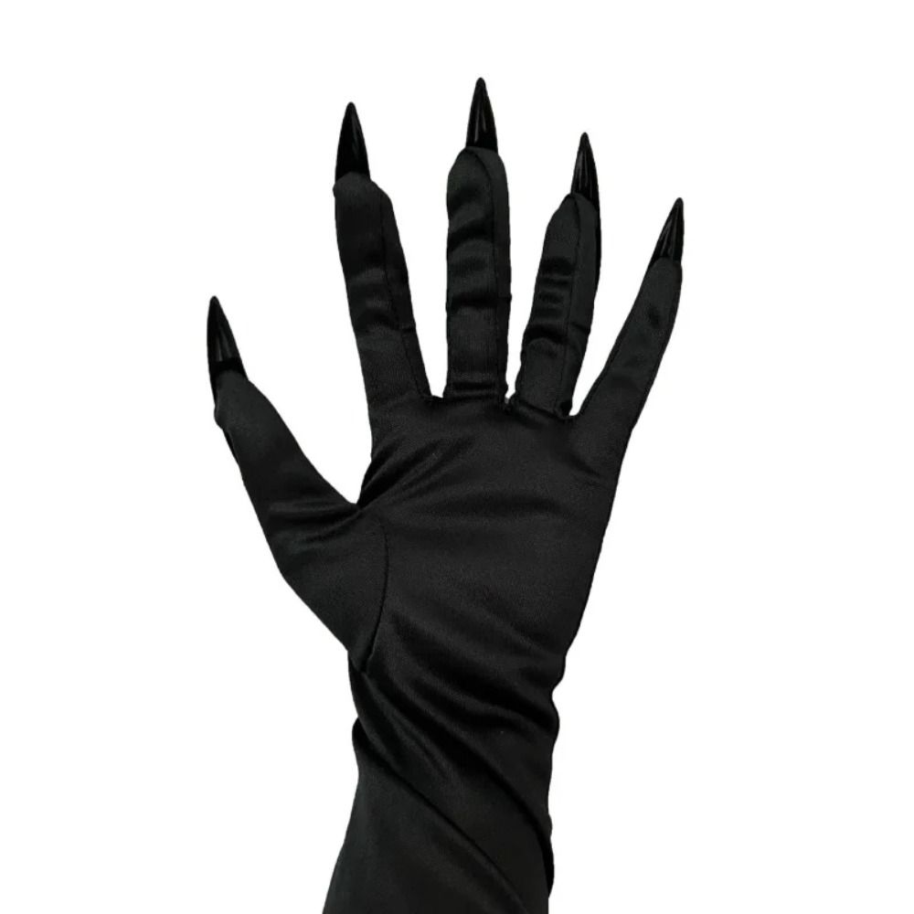 Long Nails Ghost Claw Mittens Dress Up Gloves Witch Cosplay Costume Halloween gloves  Role Play