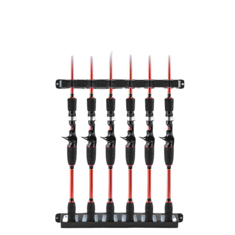 Suporte de Parede para Armazenamento de Varas de Pesca para Varas de Mão e de Mar