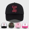 Trendy and Fun Ciao Ka Kao Printed Mesh Cap – Unisex, Breathable, Adjustable Sun Hat Perfect for Everyday Outings and Travel