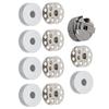 11pcs Iron Metal Spool Aluminum Sewing Bobbin Bobbin Case  Industrial Sewing