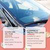 Car Glass Oil Film Remover Glass Cleaning Board Compound Window Windshield Car Cleaner Tools Glass Clear Auto Coating Detai S4L1