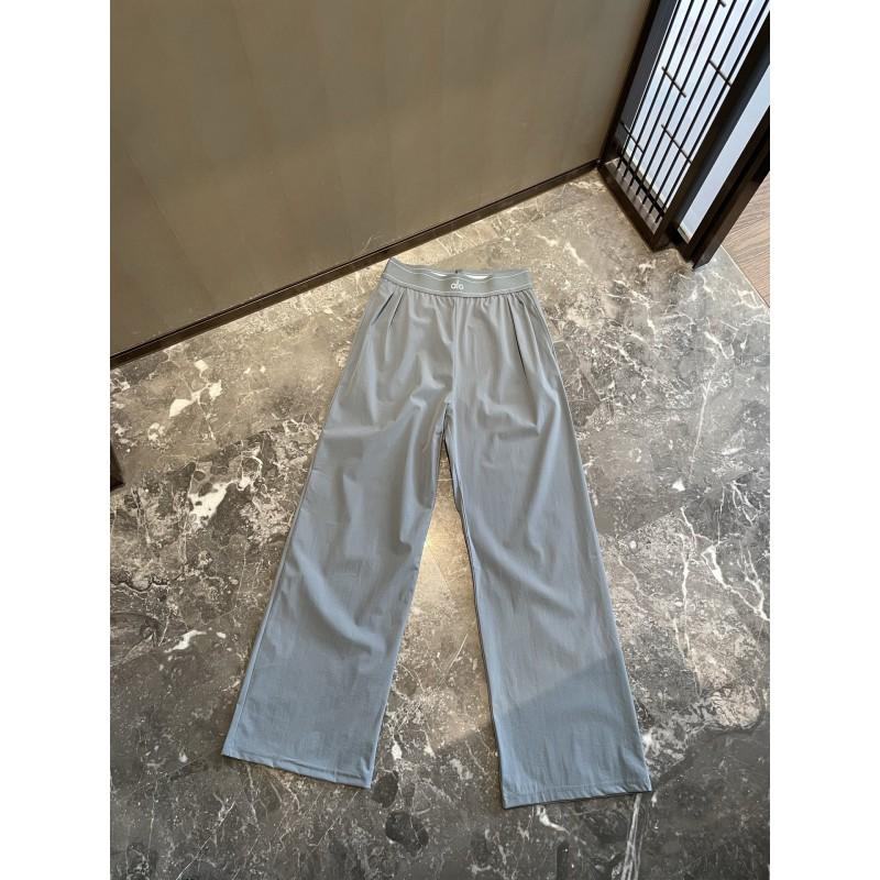 Pantaloni Larghi Ricamati ALO da Donna Casual per Sport all'Aperto Traspiranti