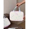 Large-capacity Double-layer Makeup Bag for Women, Portable Travel Waterproof Toiletry Bag, Stylish Handbag
