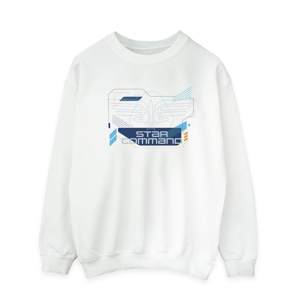 Disney Mens Lightyear Star Command Icons Sweatshirt