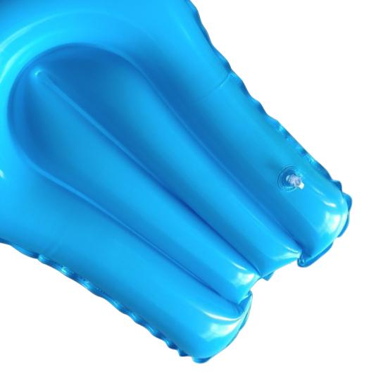 Yüzme Yüzme Tahtası Düz Renk Sızdırmaz Hafif Plaj Şamandırası Yüzme Yardımcıları İçin Şişirilebilir Sörf Tahtası