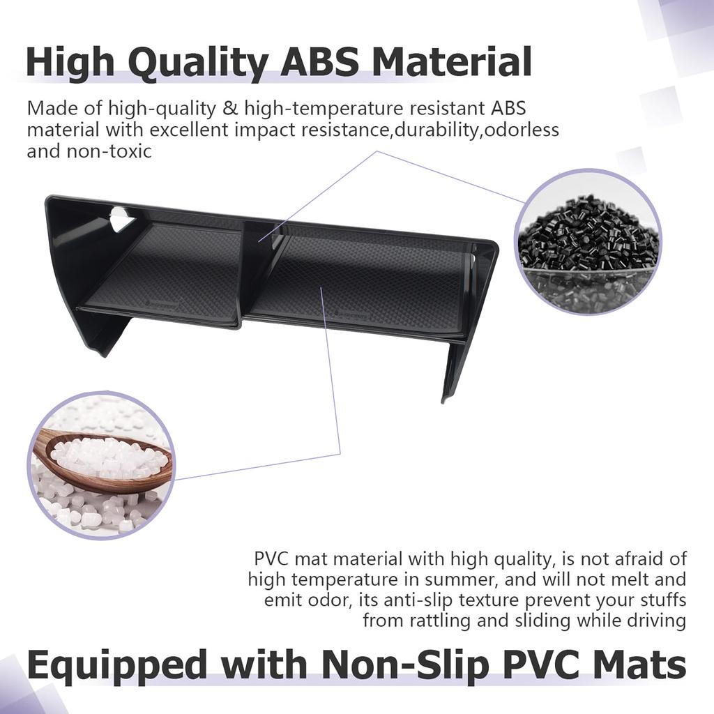 For 2025 Toyota Camry (XSE/XLE/SE/LE) Center Console Organizer Tray Car Storage Accessories Middle Console Interior Organizer